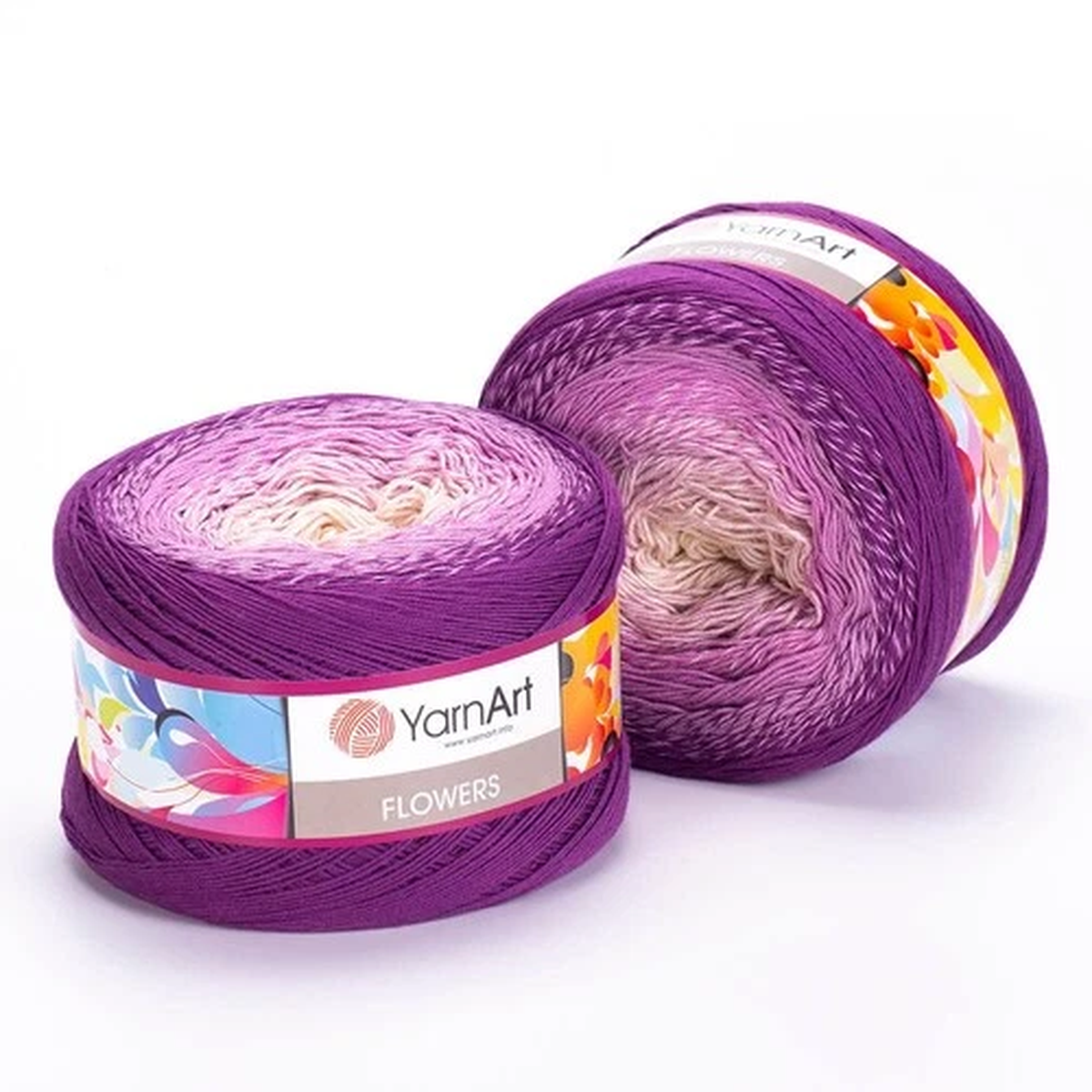 Soft Lightweight Gradient Yarn 290 Yarn 55 Cotton 45 Acrylic 250G 1094Yds