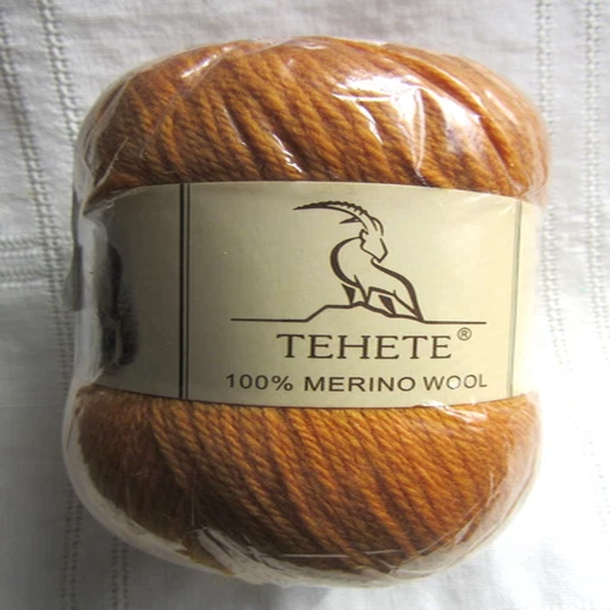 TEHETE 100% Merino Wool GINGER Yarn 3-Ply 1.75 oz