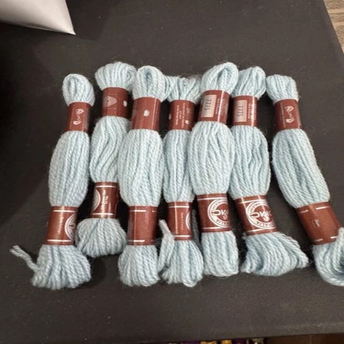 DMC Floralia Laine Divisible 100% Wool 7 Skeins 7775 Needlepoint Yarn