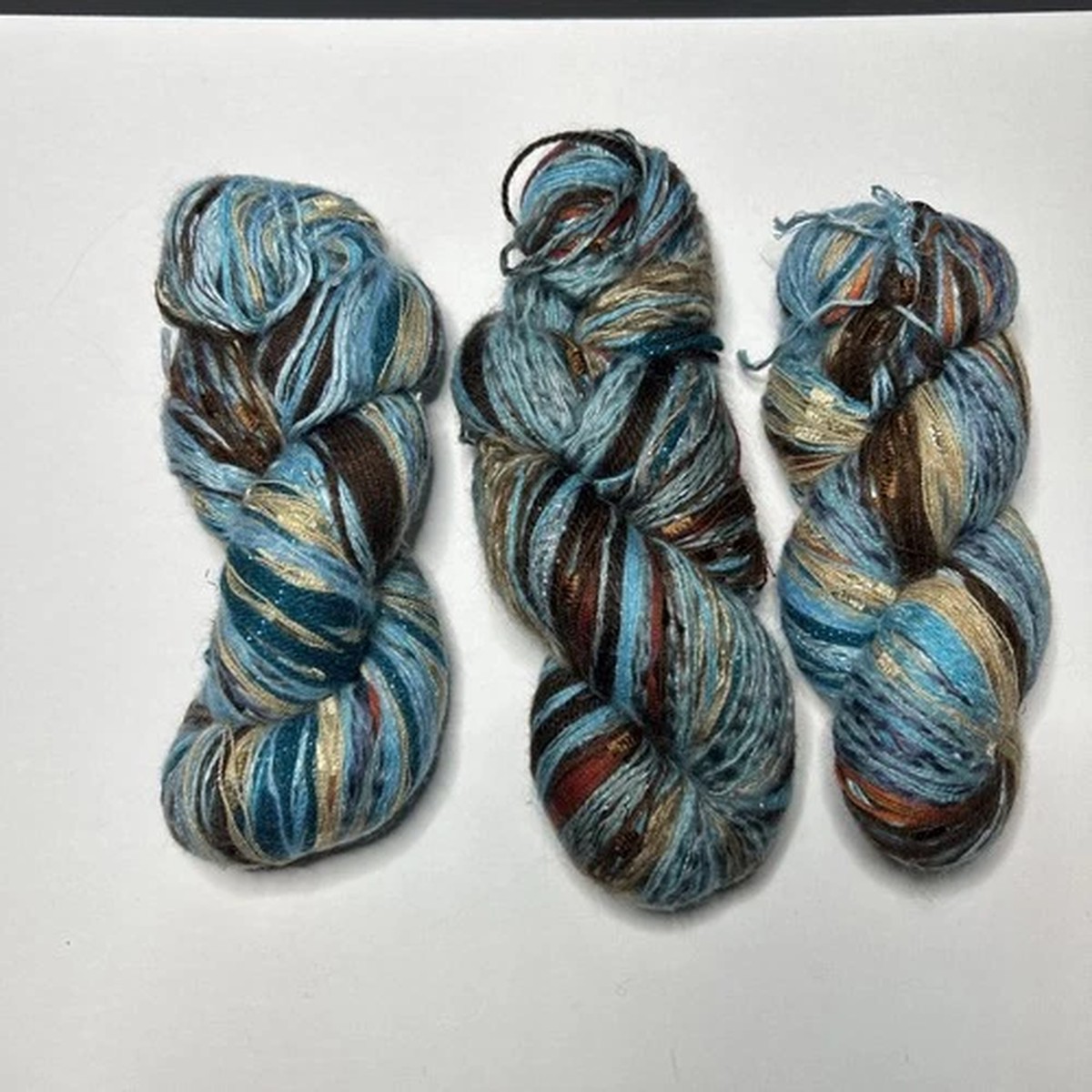 Feza Yarn Alp Light 606 Mohair Acrylic Wool Polyamid Metallic Polyester (CL)