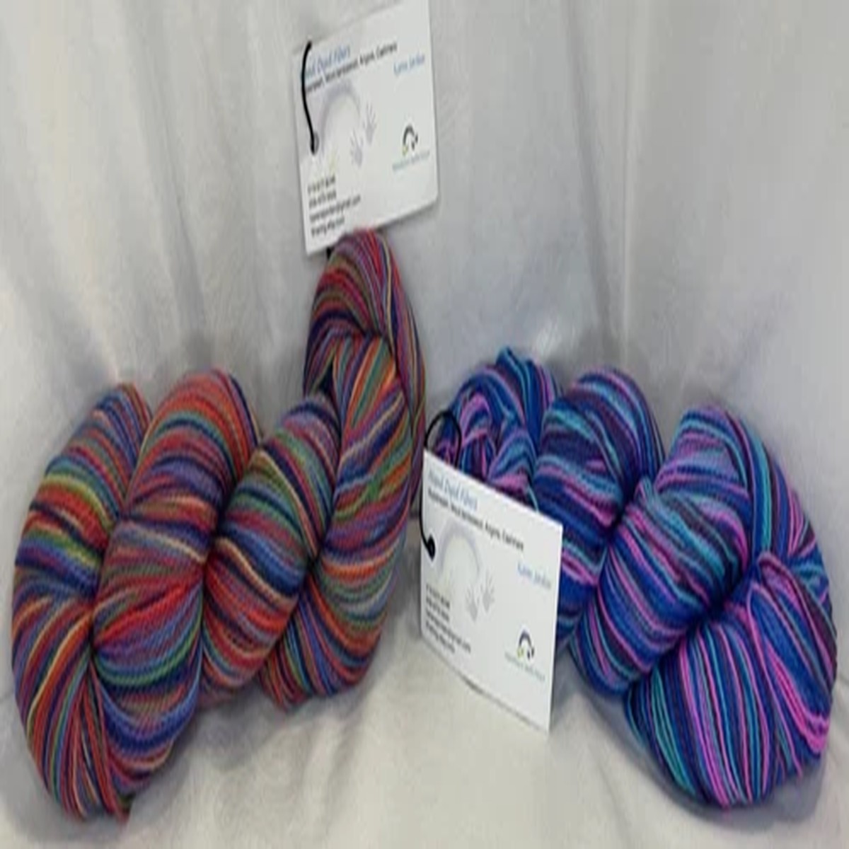 Lot of 2 hanks Kona Superwash Merino Yarn by Karen Jordan