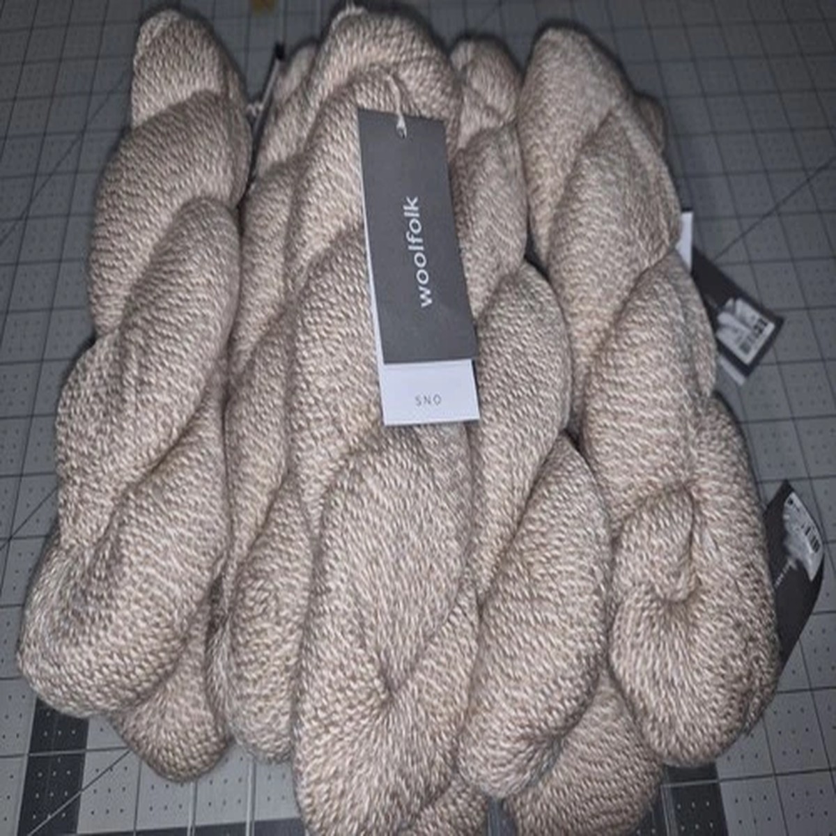 Woolfolk SNO Merino Yarn Fingering Color 00+28 Lot of 9