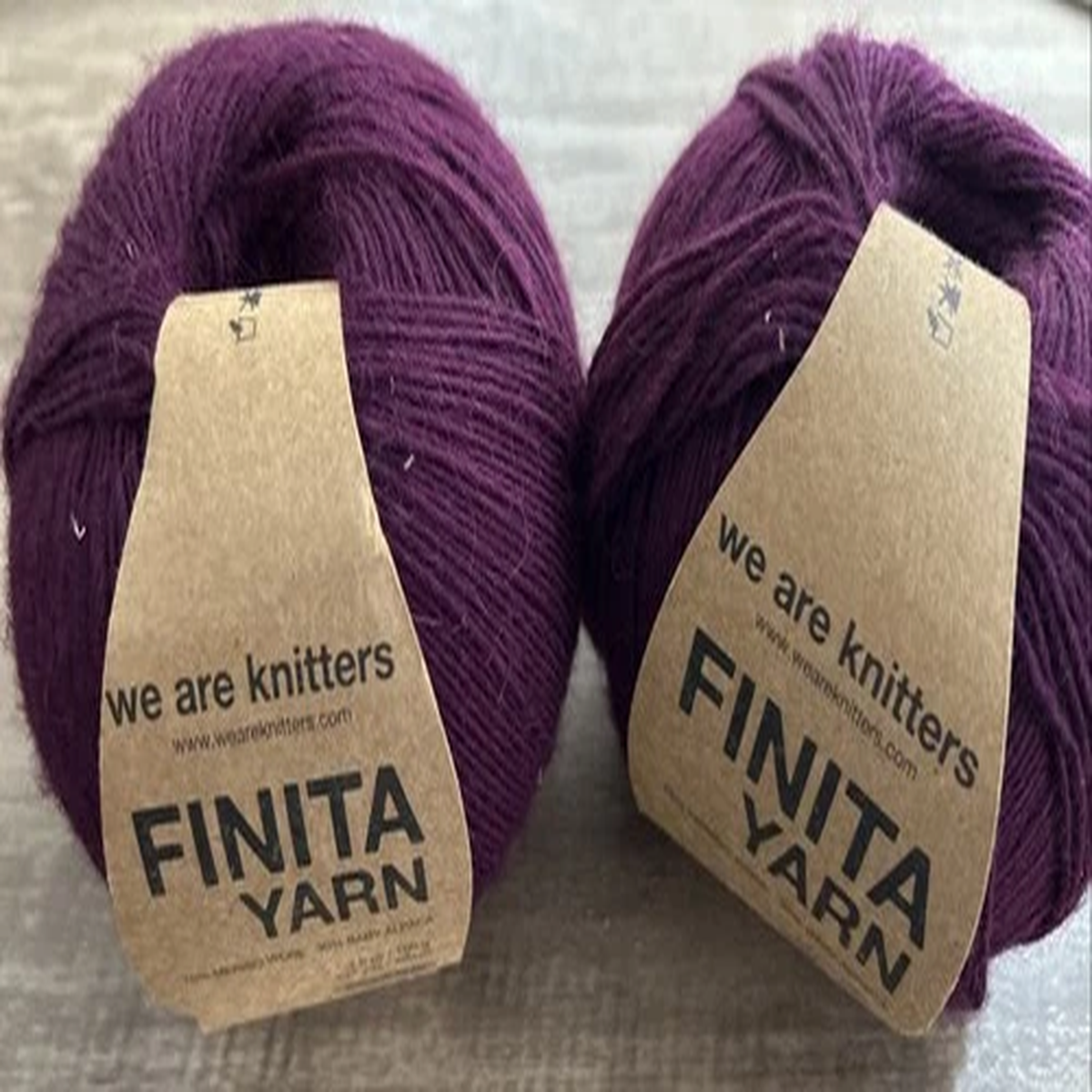 Finita Yarn 70% Merino 30% Alpaca Bordeaux 100g