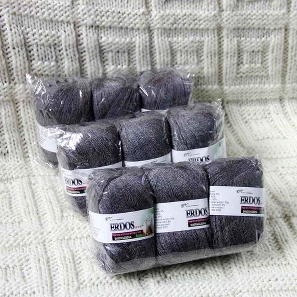 Sale 9 Ballsx50gr LACE Rugs Acrylic Wool Cashmere Hand Crochet Knitting Yarn 931