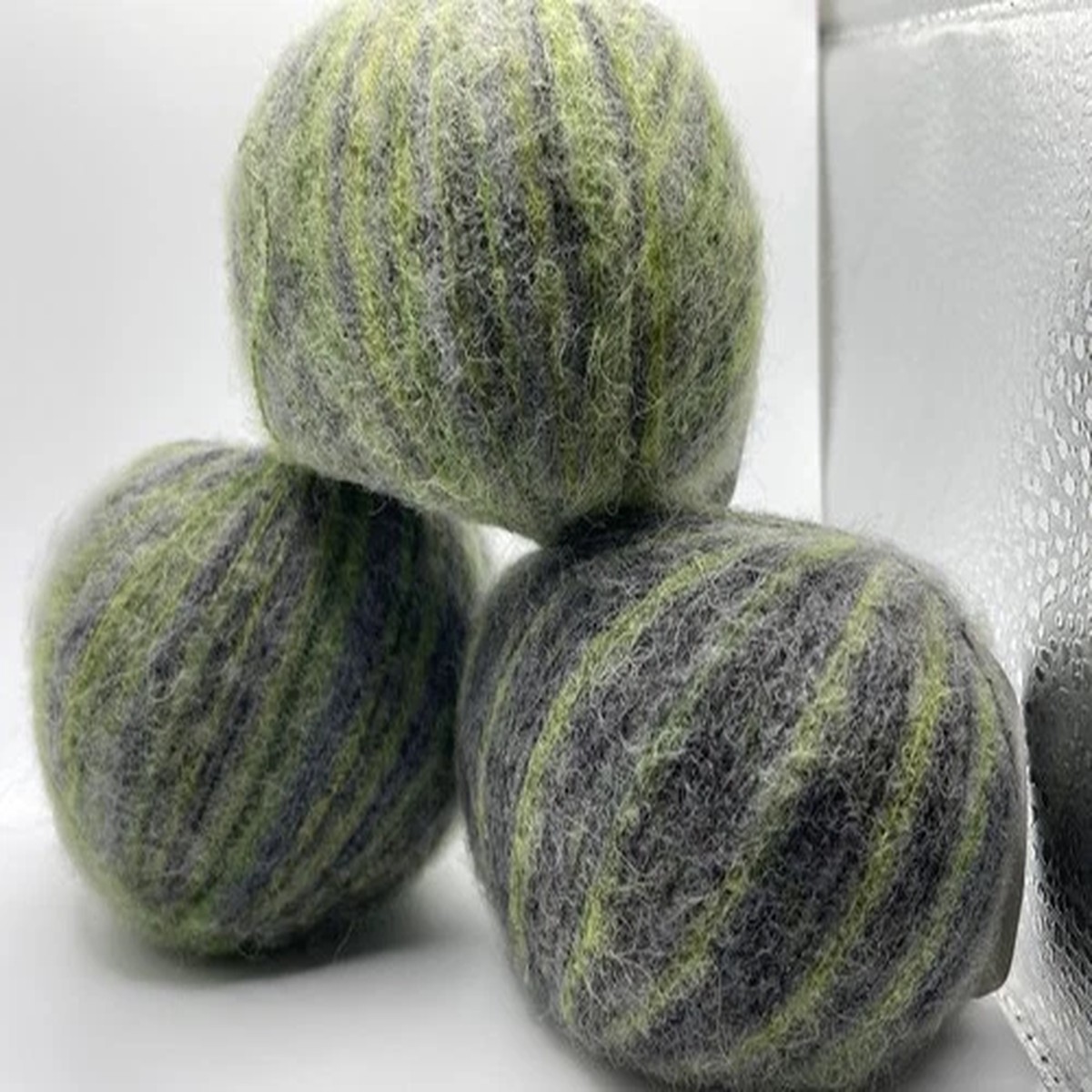 3-Pack Caress 78237 Ice Yarn Alpaca Merino Nylon Fingering LOT of 3 Green Grey+