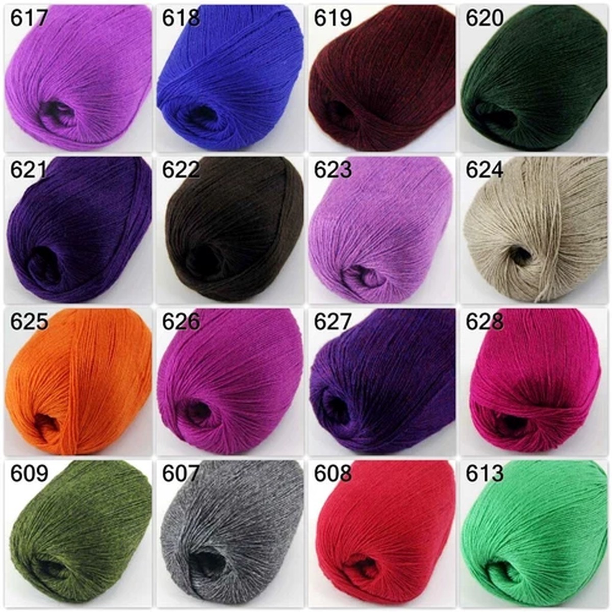 Aipeng 1Ball X50g Soft Super Fine Pure Cashmere Crochet Yarn Hand Rugs Knitting