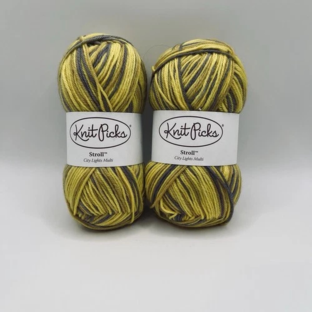 Knit Picks City Lights Multi Stroll Yarn 2 Skeins 231yds Each Wool/Nylon