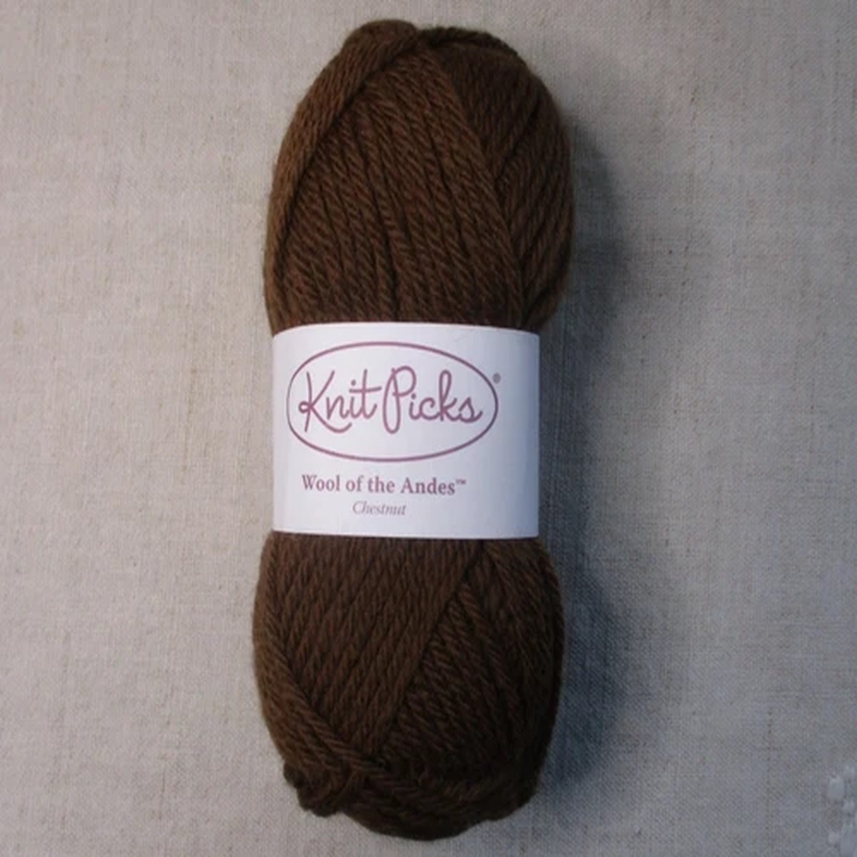 Knit Picks Wool of the Andes, Chestnut, 50 g, 110 yd, Peruvian Highland Wool