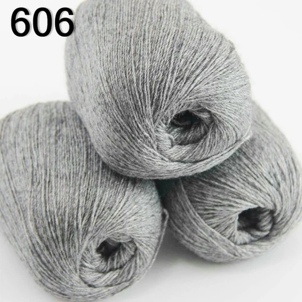 New Sale Soft 3 Skeins x50g Pure Cashmere Blankets Hand DIY Knit Wool Yarn 06