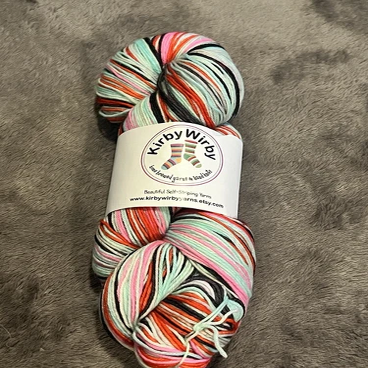 Self Striping Sock Yarn