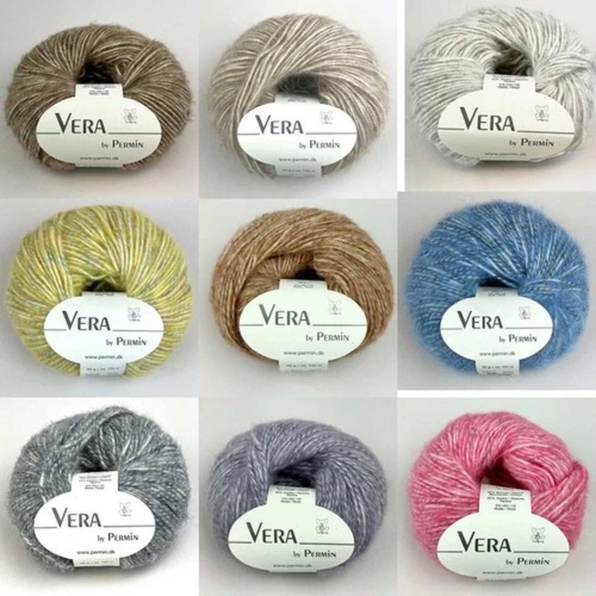 Vera by Permin All-Season Chainette Yarn with Baby Alpaca & Cotton (125m/50g)