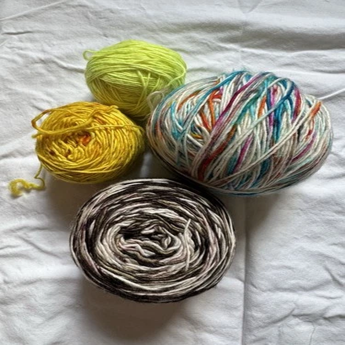 Destash Yarn Lot - Multicolor Single-ply Lot