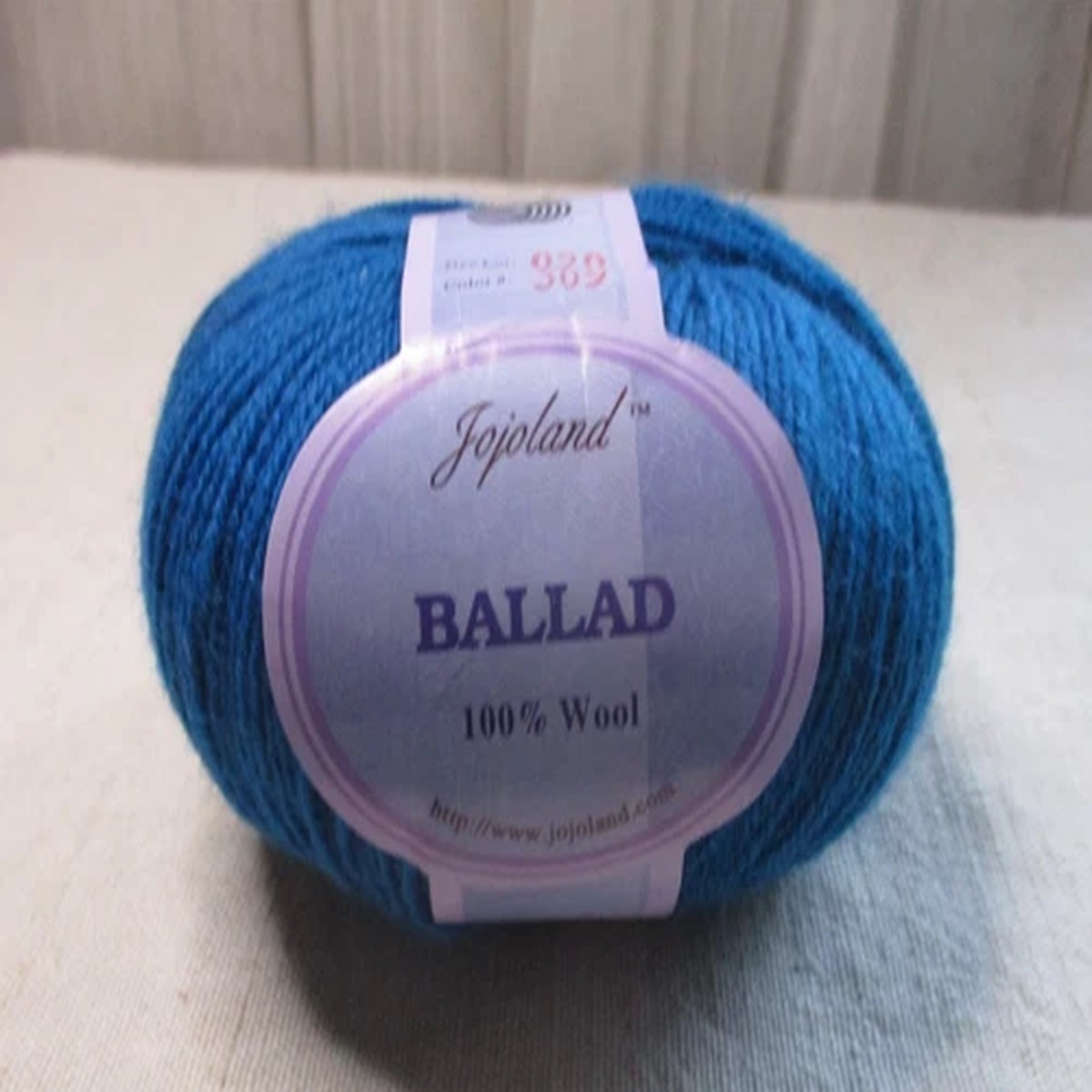 Jojoland Ballad, Blue, 50 g, 220 yd, 100% Wool