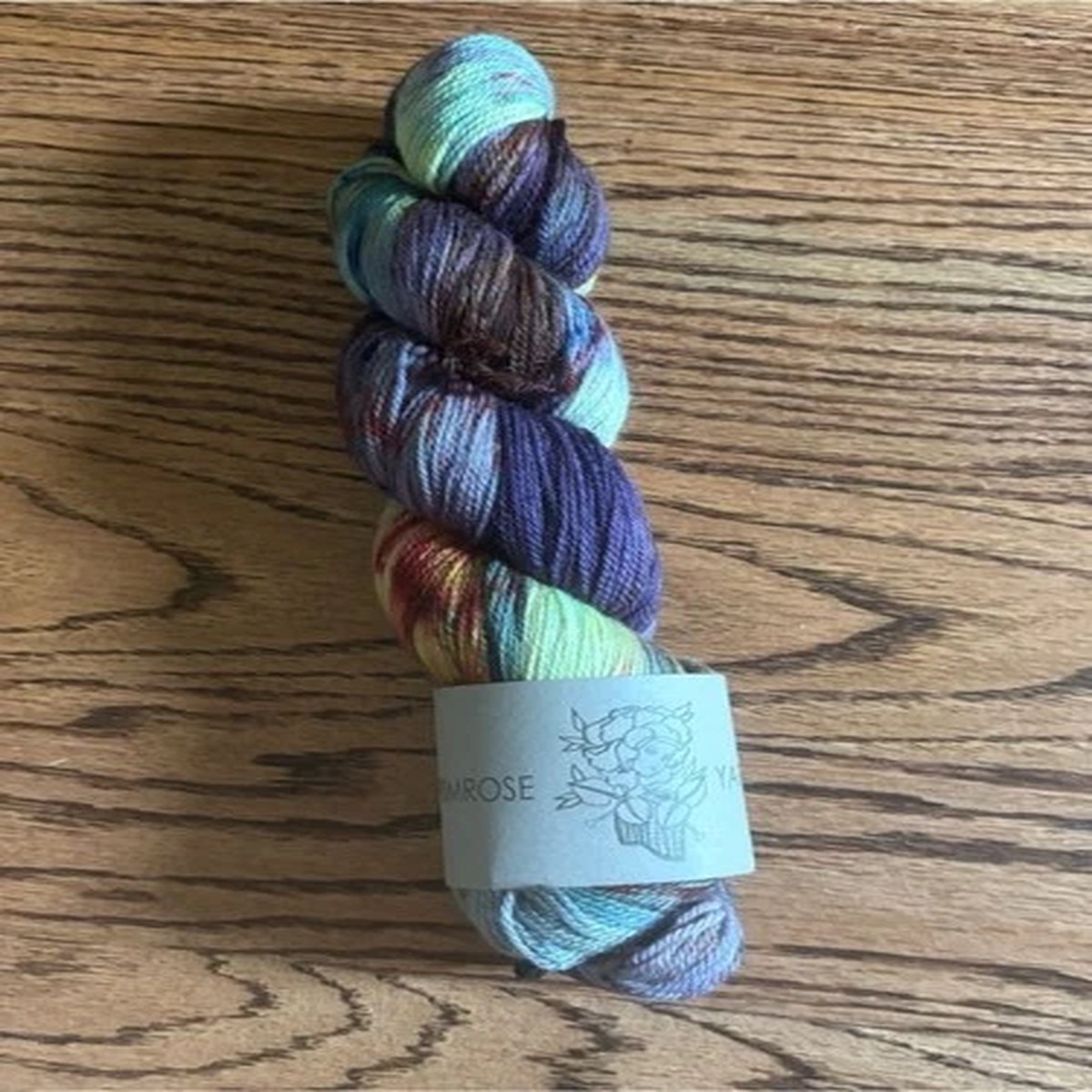 Primrose Yarn Co Sophia Fingering Wool Knitting Multicolor Merino Wool Cashmere