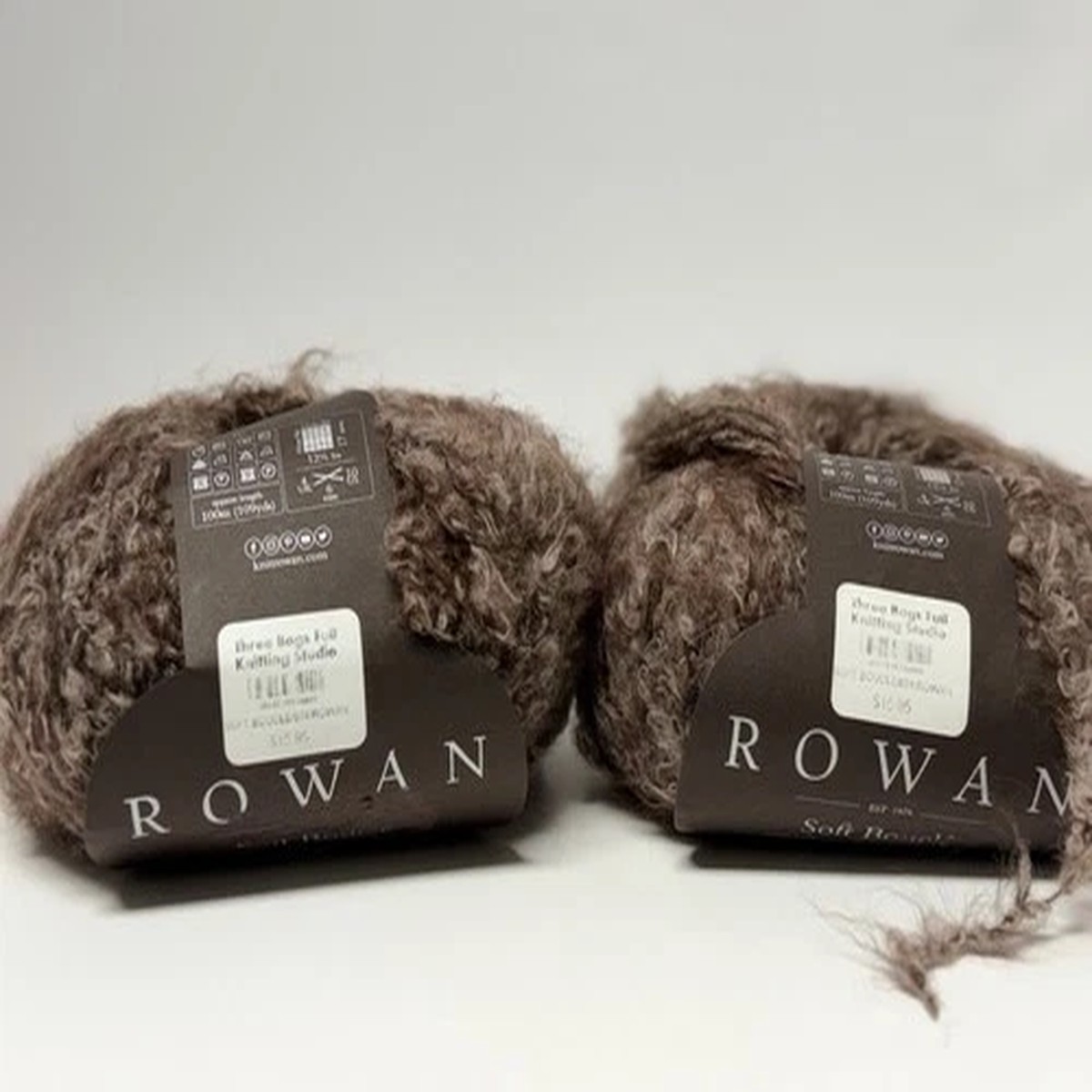 Rowan Soft Boucle 50g Yarn Merino Wool & Alpaca Color 604 Italy 2 skeins NWT
