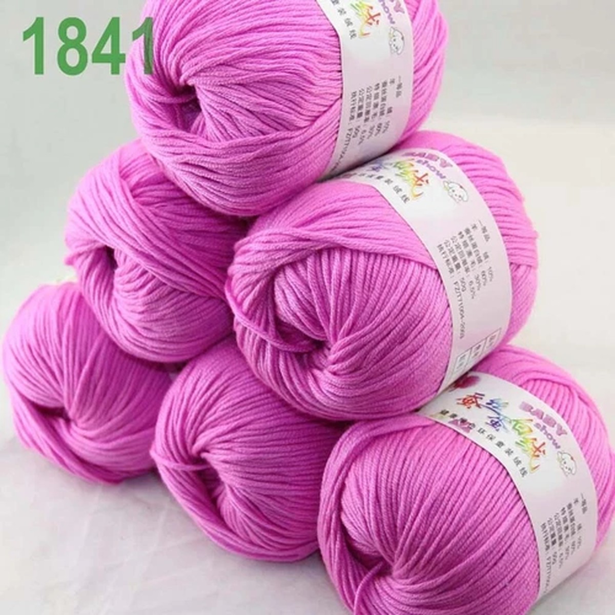 Sale 6 Skeinsx50g Cashmere Silk Wool Baby DK Hand Blankets Crocheted Yarn 41