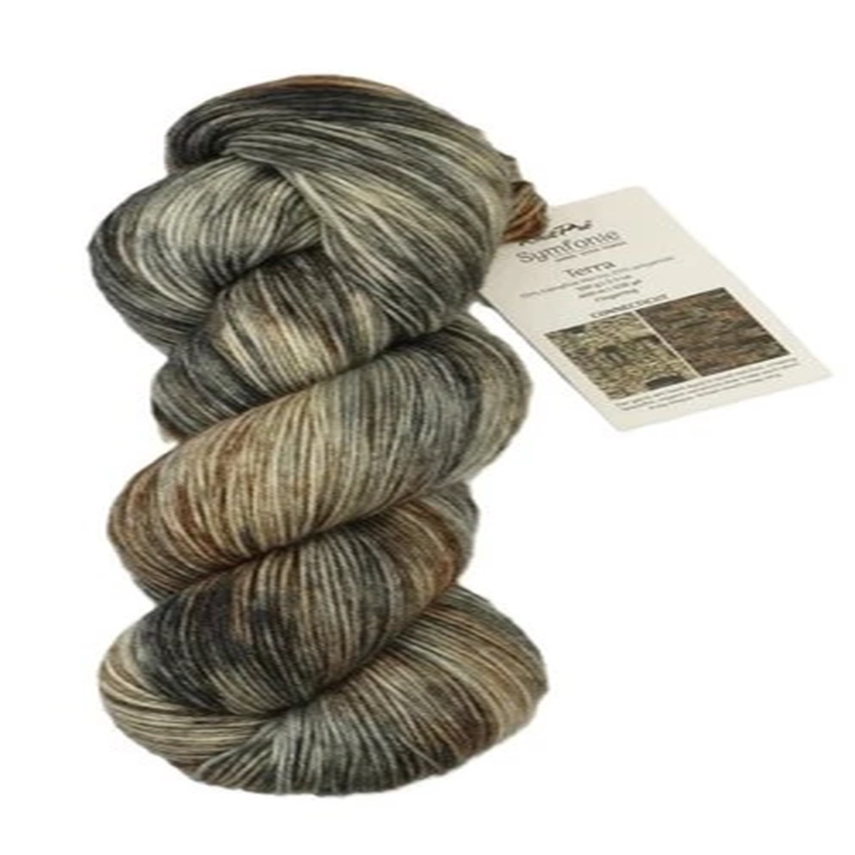 KnitPro Symfonie Merino & Polyamide Sock Yarn| Terra Variegated Connecticut