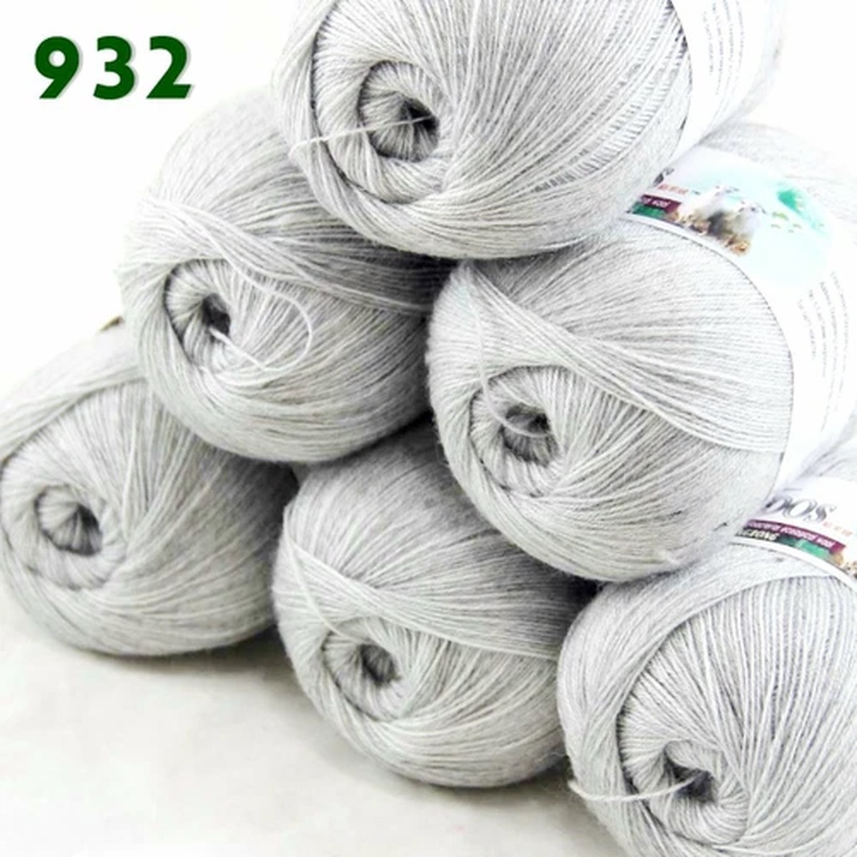 Sale 6 Ballsx50gr LACE Rugs Acrylic Wool Cashmere Hand Crochet Knitting Yarn 932