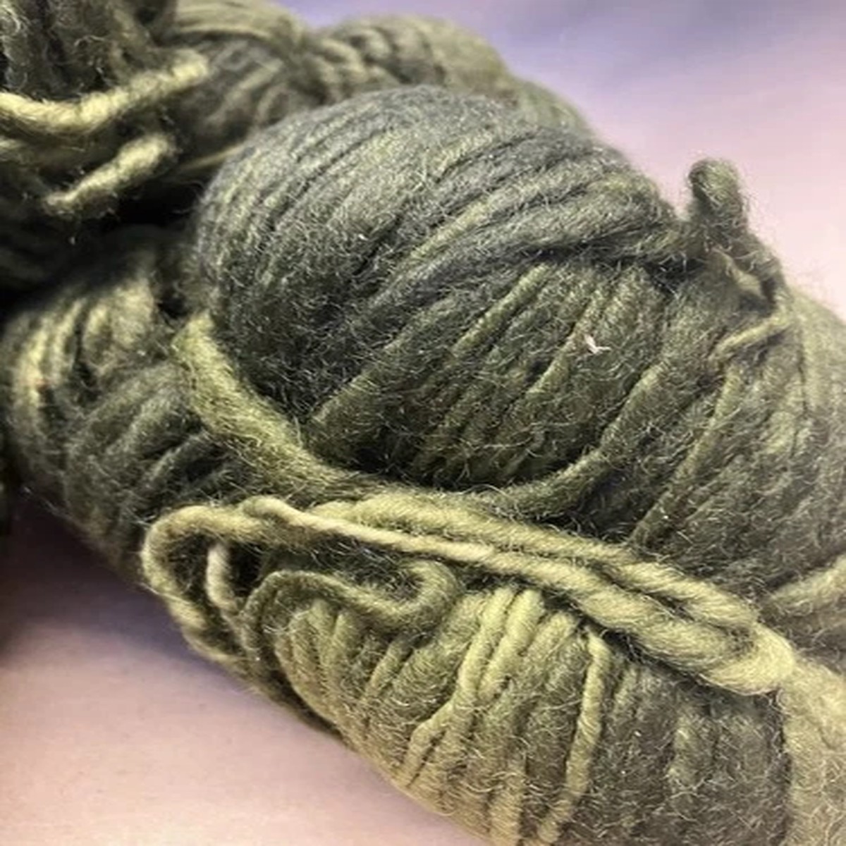 Skein Manos Del Uruguay Kettle Dyed Yarn Deep Green No Tags Approx 138 Yds