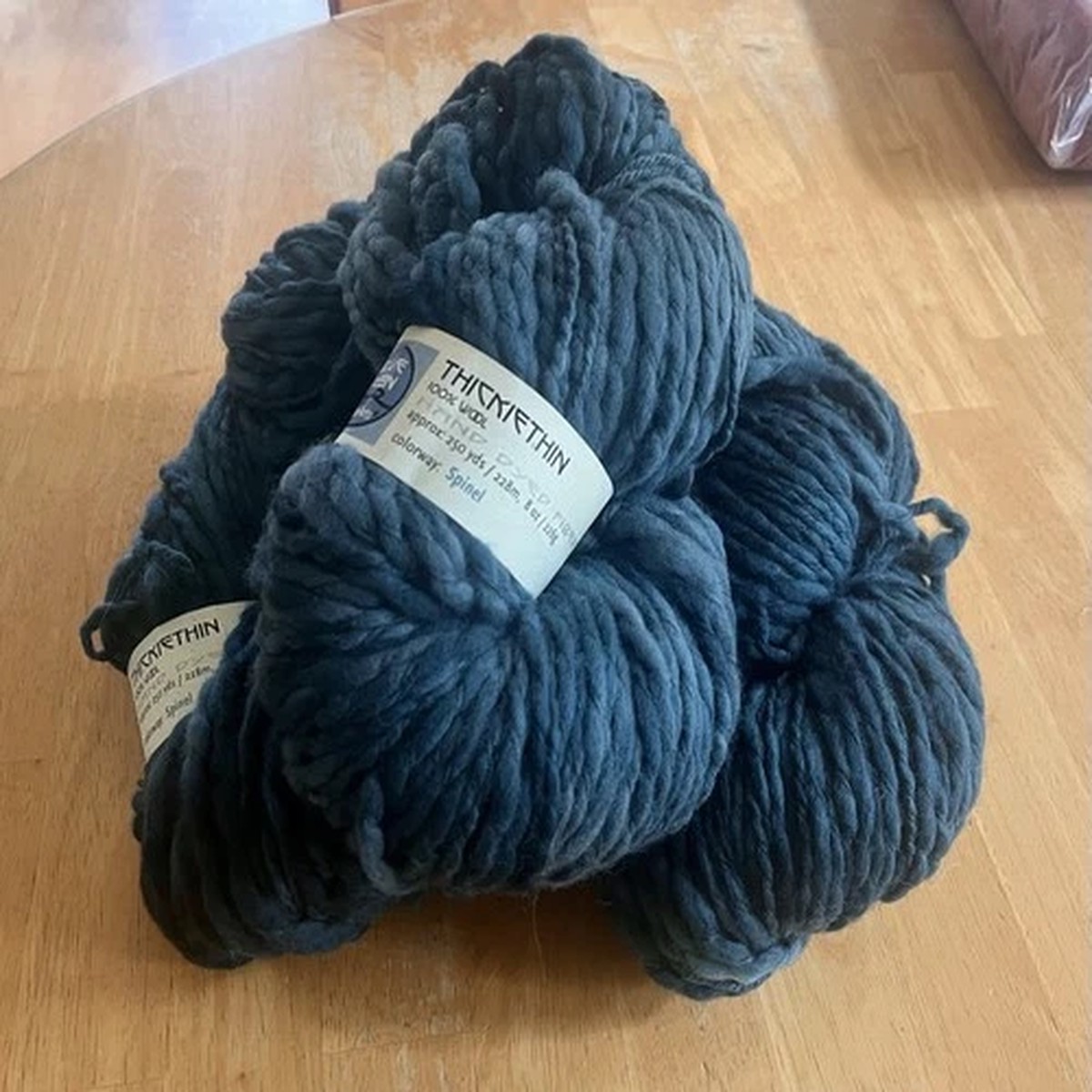 Blue Moon Fiber Arts ThickieThin - 3 Skeins Of Spinel