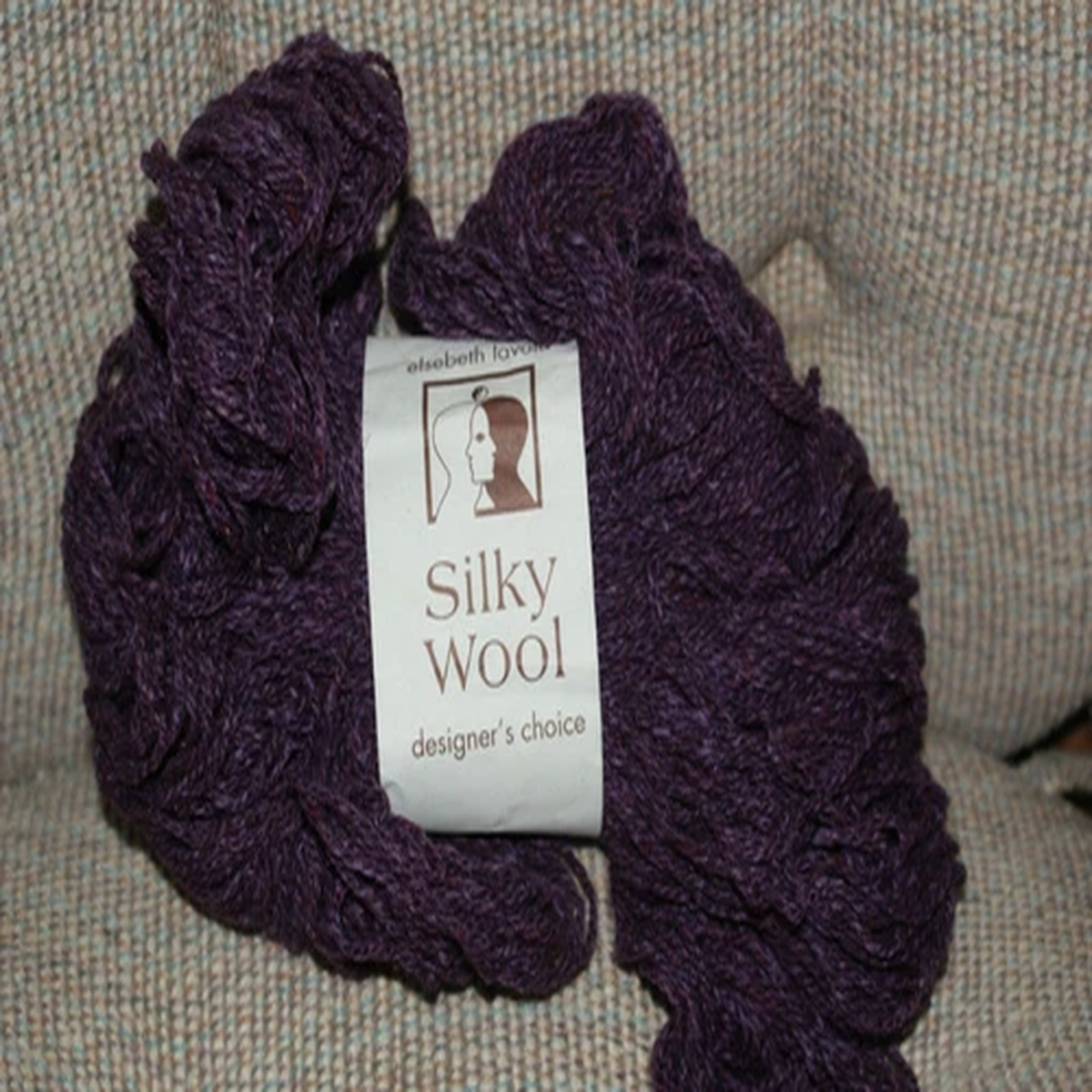 Elsebeth Lavold Silky Wool Silk Blend Color:005 Lava Purple Italy Fast Shipping
