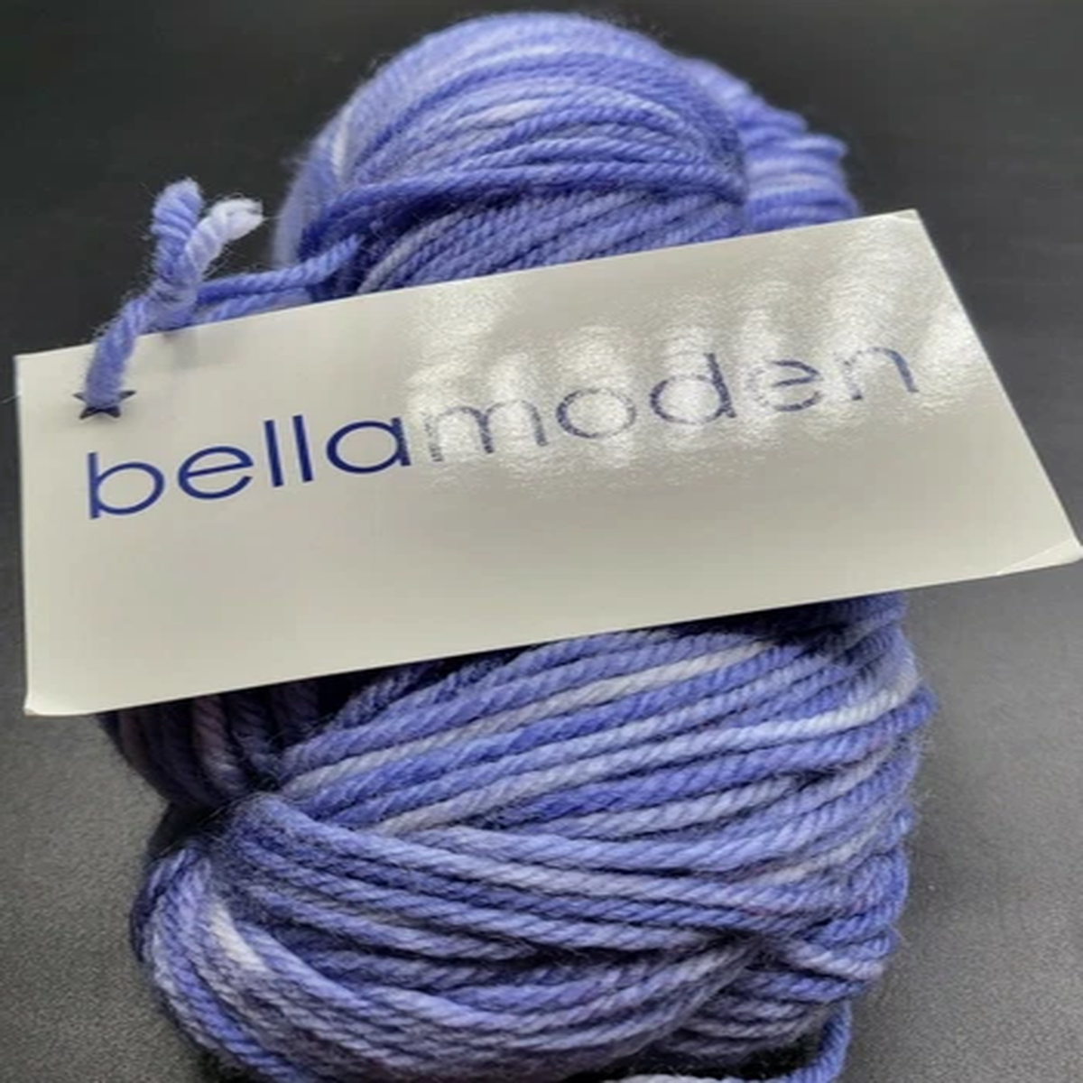 SKEIN/HANK OF (DISC) BELLAMODEN SUPERWASH MERINO SPORT YARN - THE PURPLE CLOUD