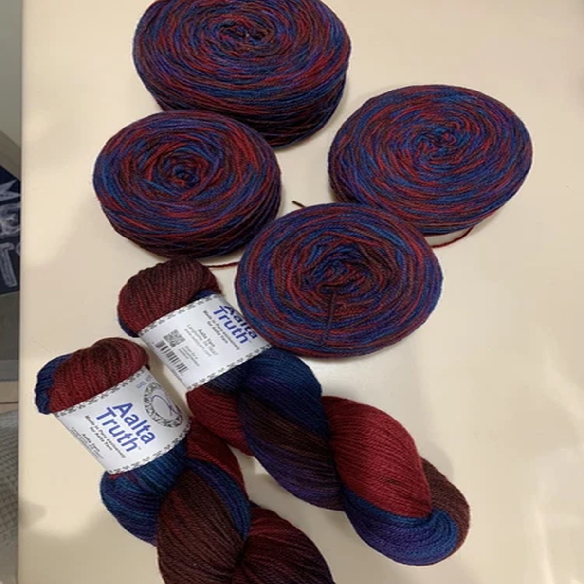 Wool Alpaca Blend Yarn Aalta Truth 600 Grams Total See Pictures and Description