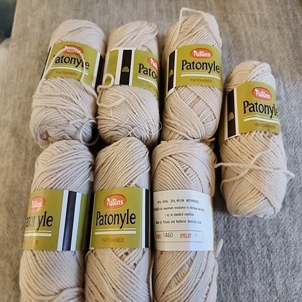 Patons Patonyle Patonised 80% Wool 20% Nylon 1460 Yarn