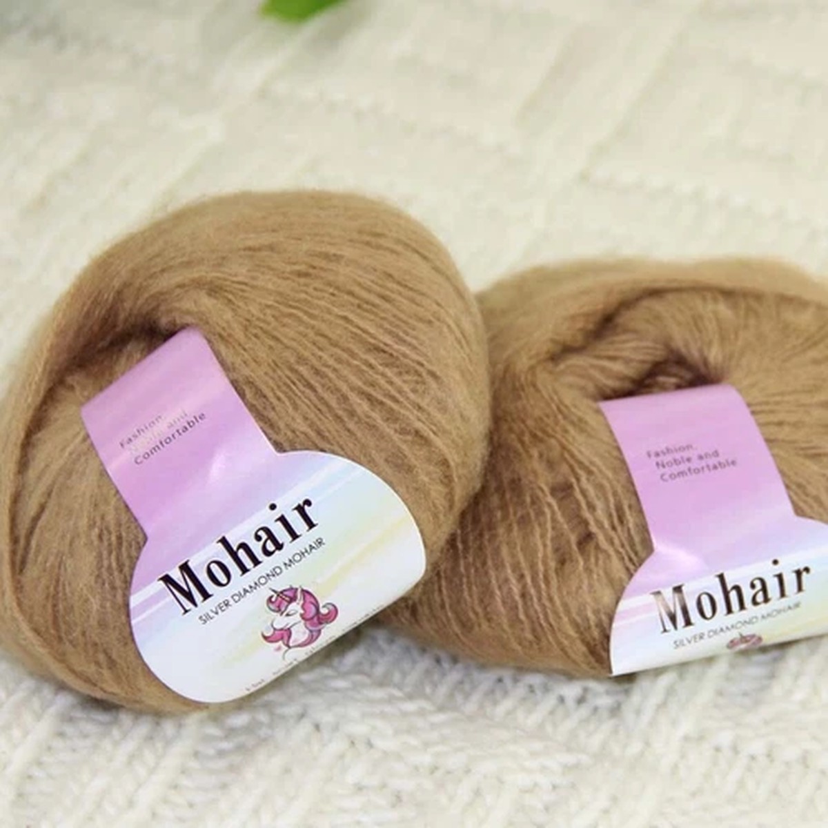 Sale New 2BallsX25gSoft Mohair wool Lace Rug Shawl Sweaters Crochet Yarn 27
