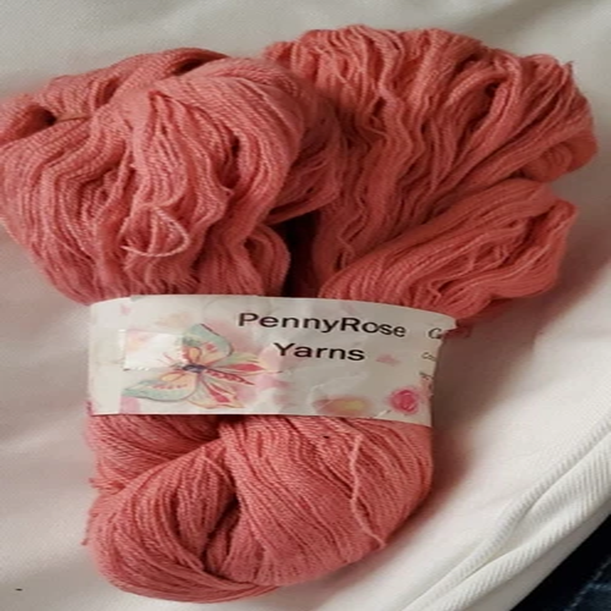 PennyRose Carrie Lace Weight Yarn Merino&Silk * 1300 Yards Hank * Terra Cotta