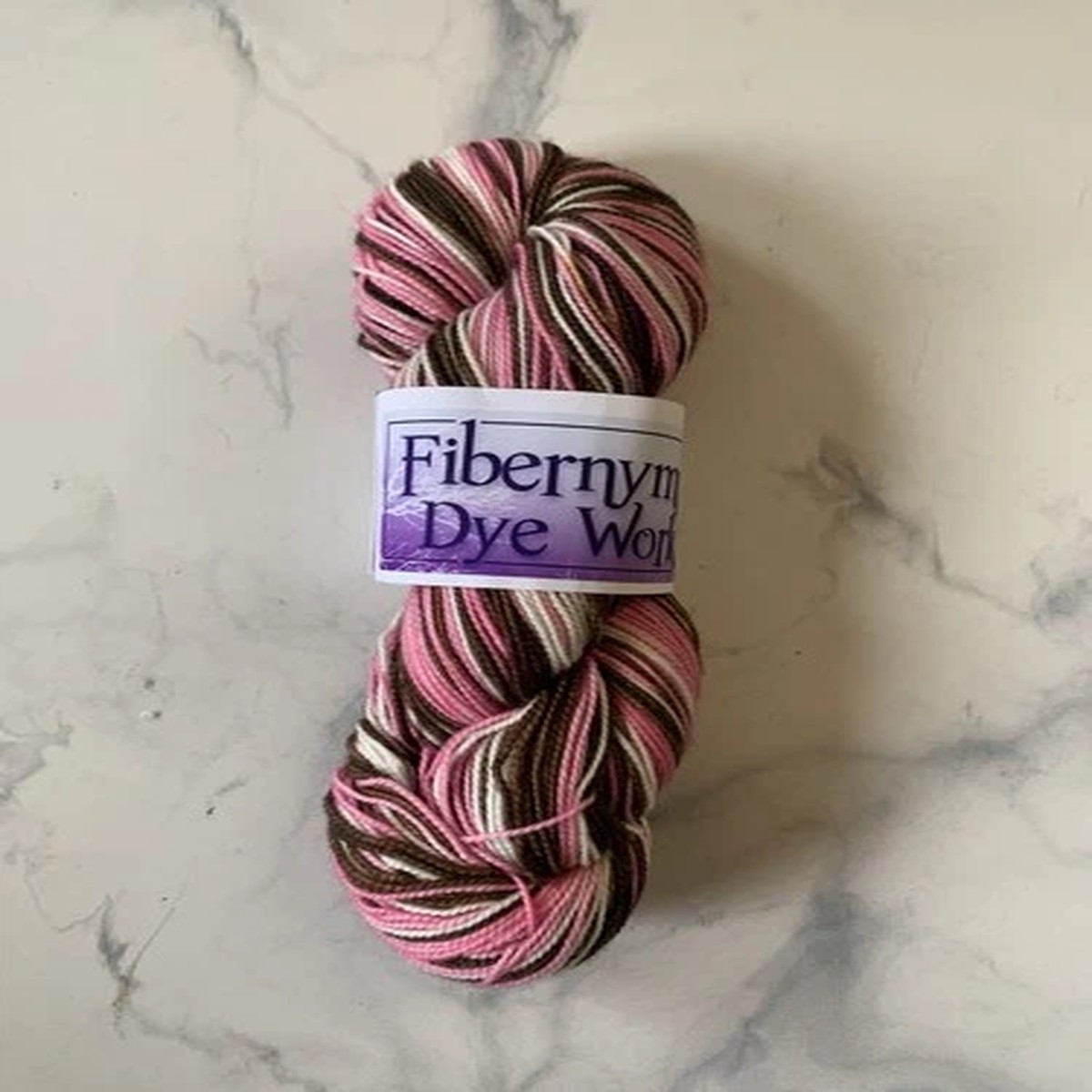 Fiberymph Dye Works Bounce Self-Striping Fingering 80/20 Merino Nylon Superwash