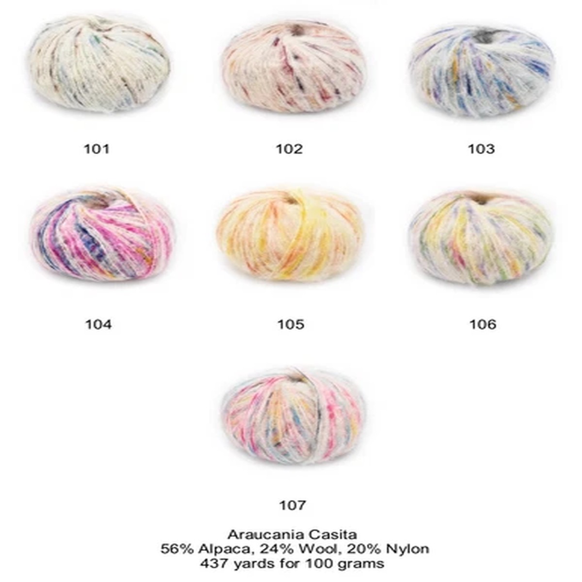 Clearance: Casita Yarn from Araucania; All Colors Available