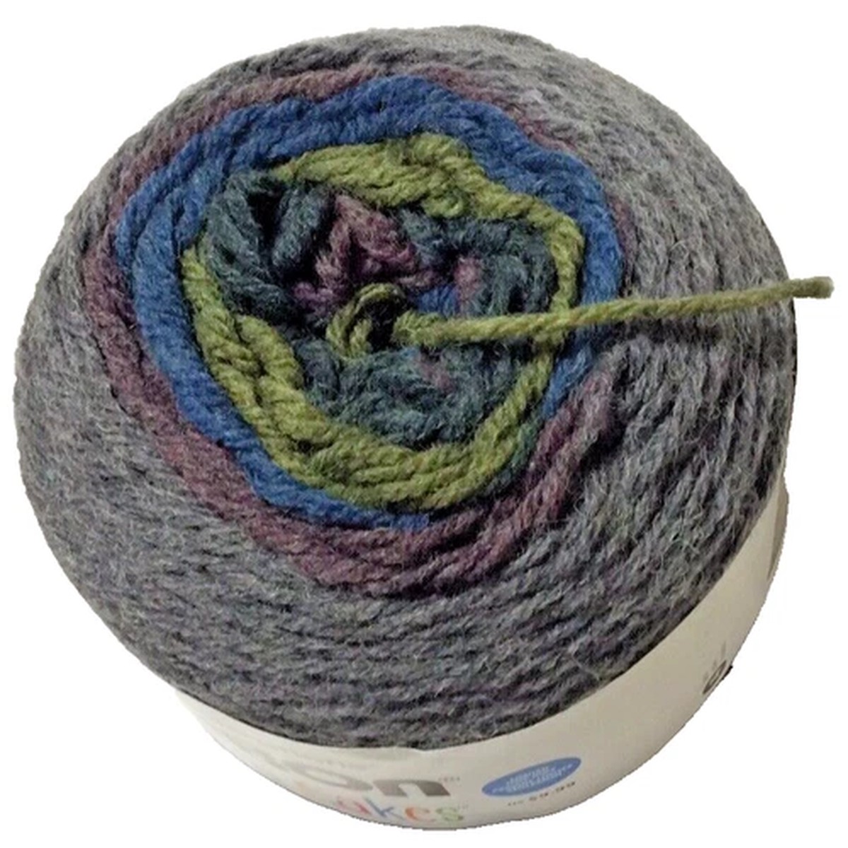 Liquidation Sale. Caron Lava Cakes Yarn Lush Living Collection Olive Branch
