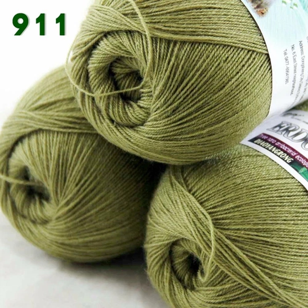 Sale 3 Ballsx50gr LACE Acrylic Wool Cashmere Rugs Hand Crocheted Yarn 11
