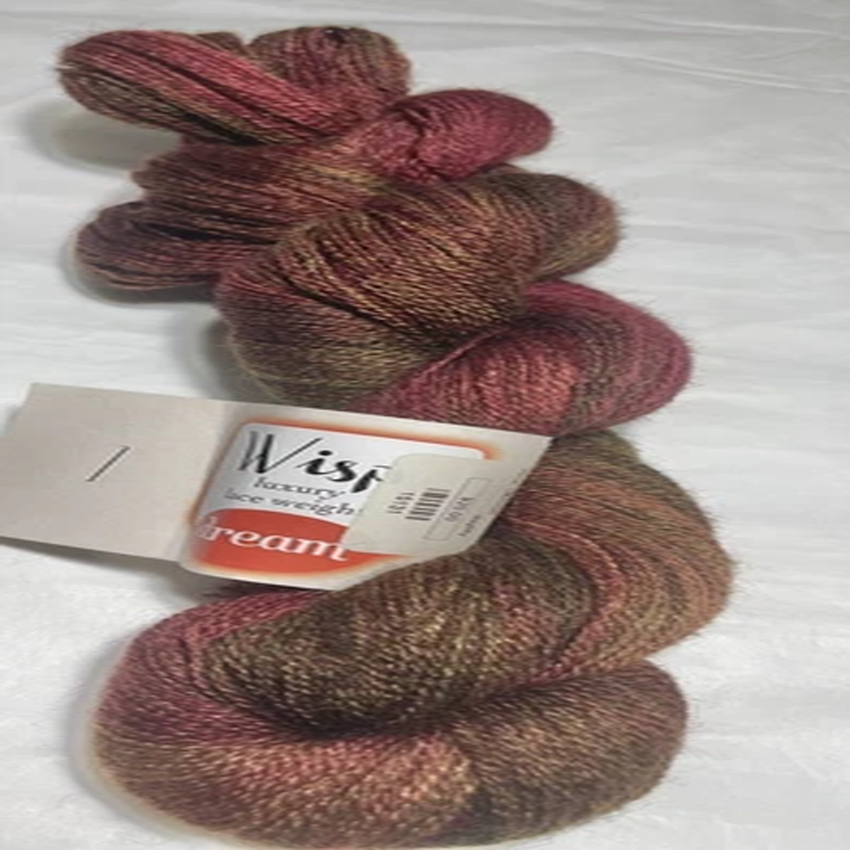 WISP DREAM LUXURY LACE Yarn. Wool/silk. DAYLILY. I Combine Shipping.req Total.