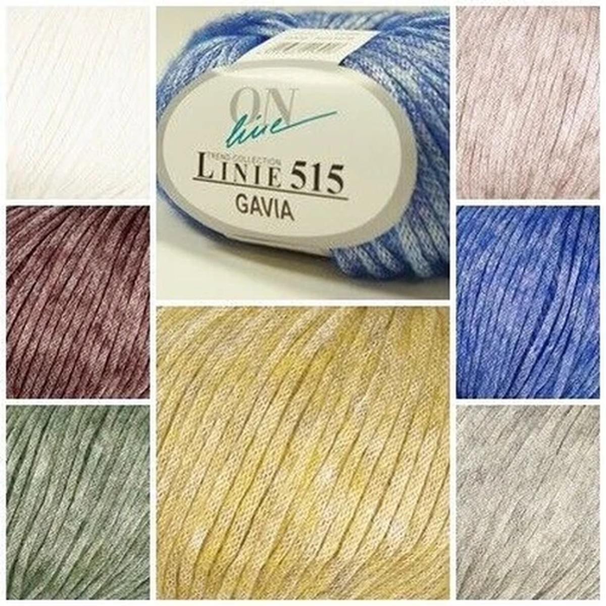 Wool Online Line 515 GAVIA 50g Merino Wool Viscose