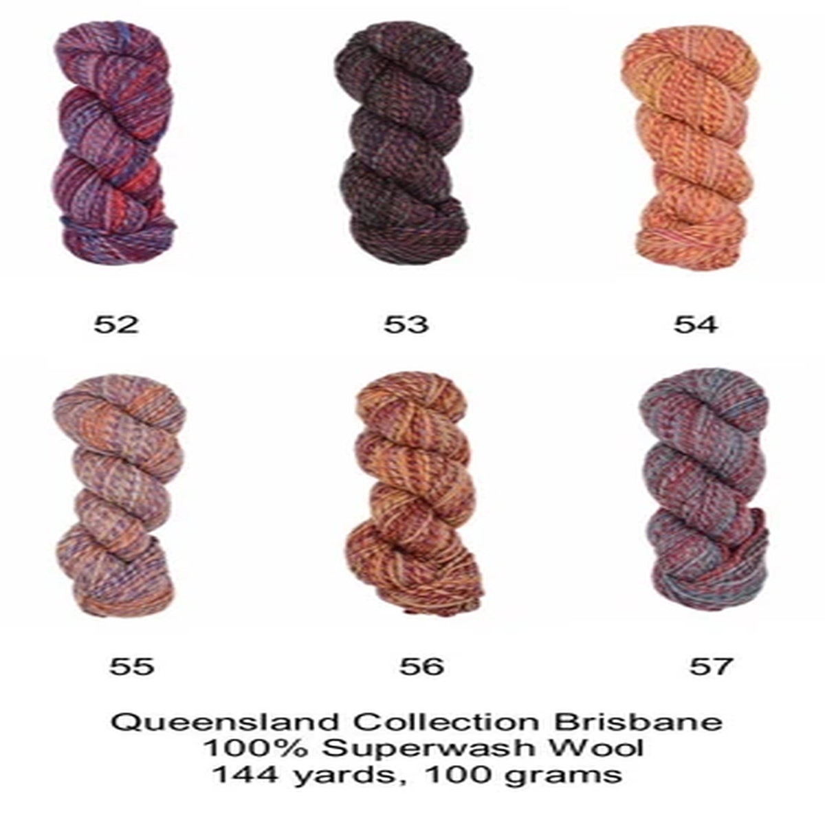Brisbane Yarn from Queensland Collection; New Colors