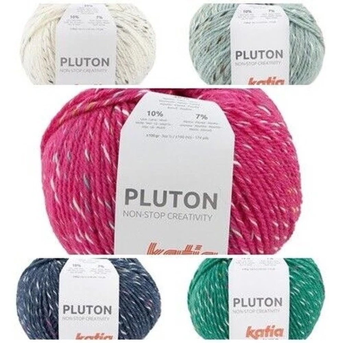 Katia Yarn Pluton 100G Polyacrylic Cotton Alpaca Wool
