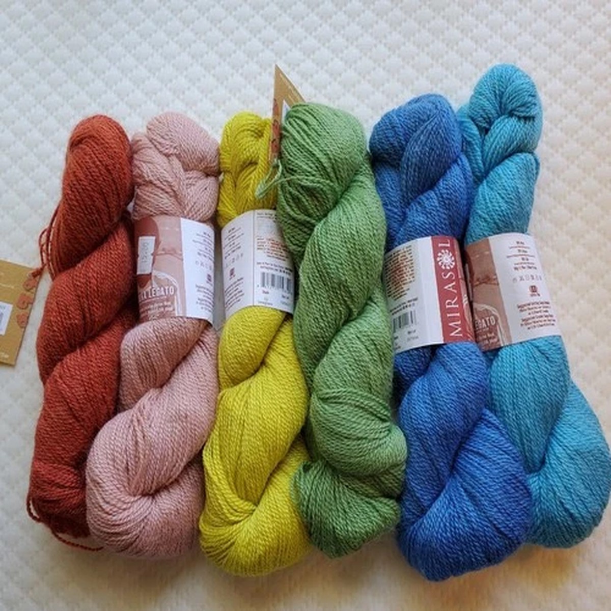 MIRASOL Sulka Legato Merino Alpaca Silk Fingering Wt 50g 274yds Luxury Yarn New