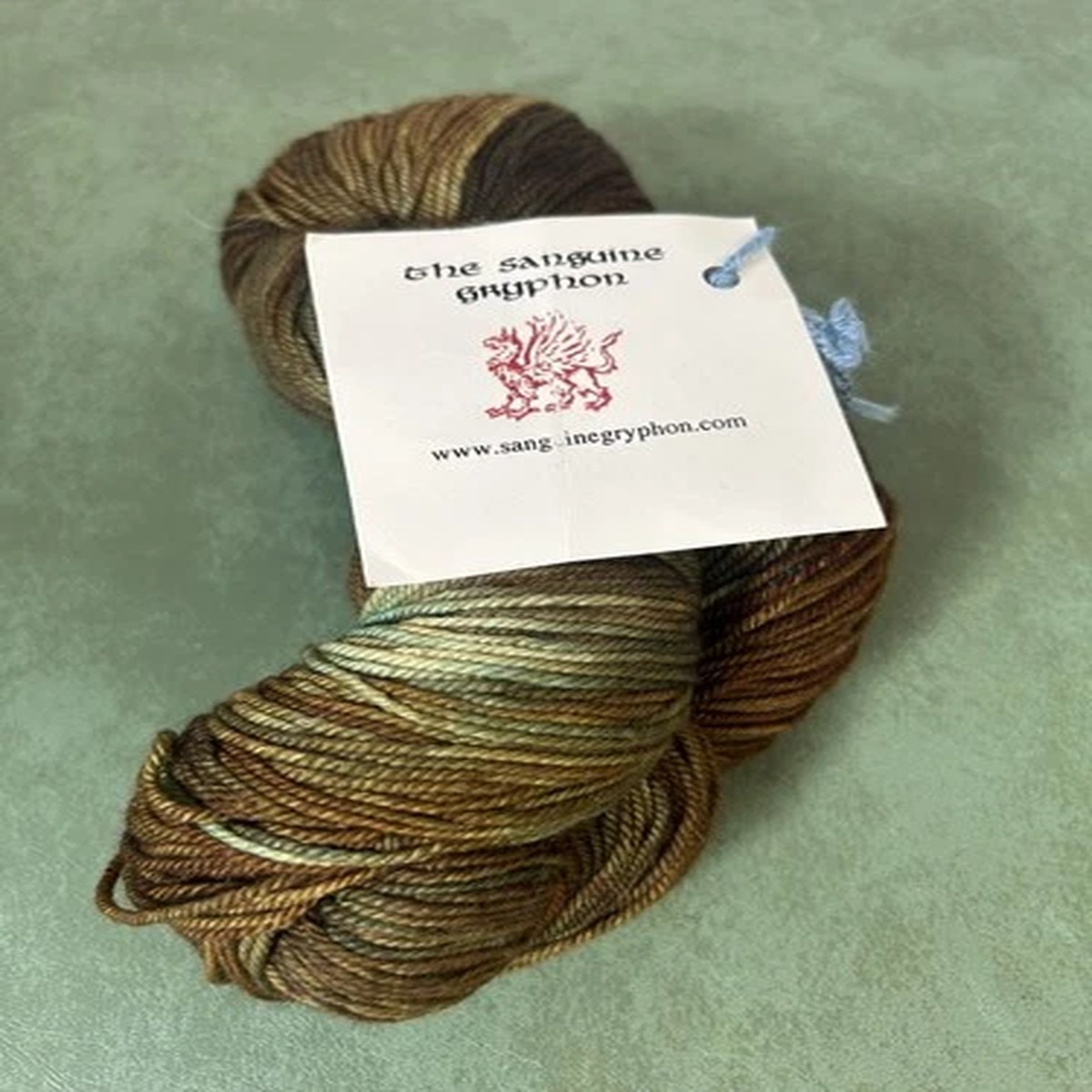 The Sanguine Gryphon Yarn Bugga! Red-Winged Wave Hand-Painted Sock Yarn NWT