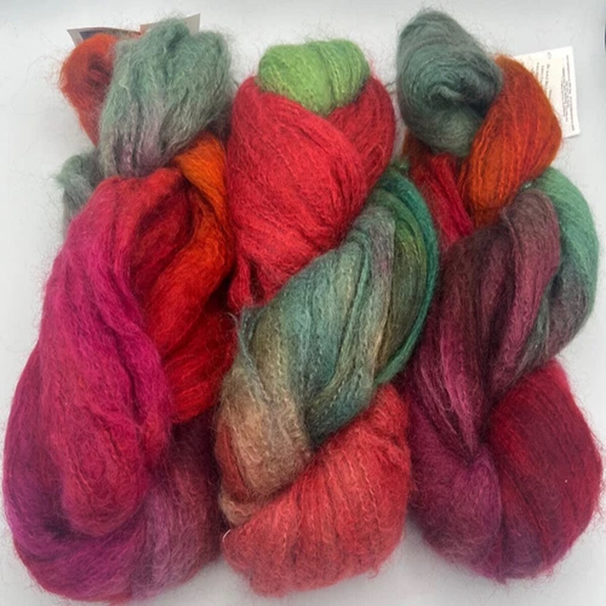 Touch Yarns Handpainted Mohair/Merino Wool - 230 yds/skein, 100g