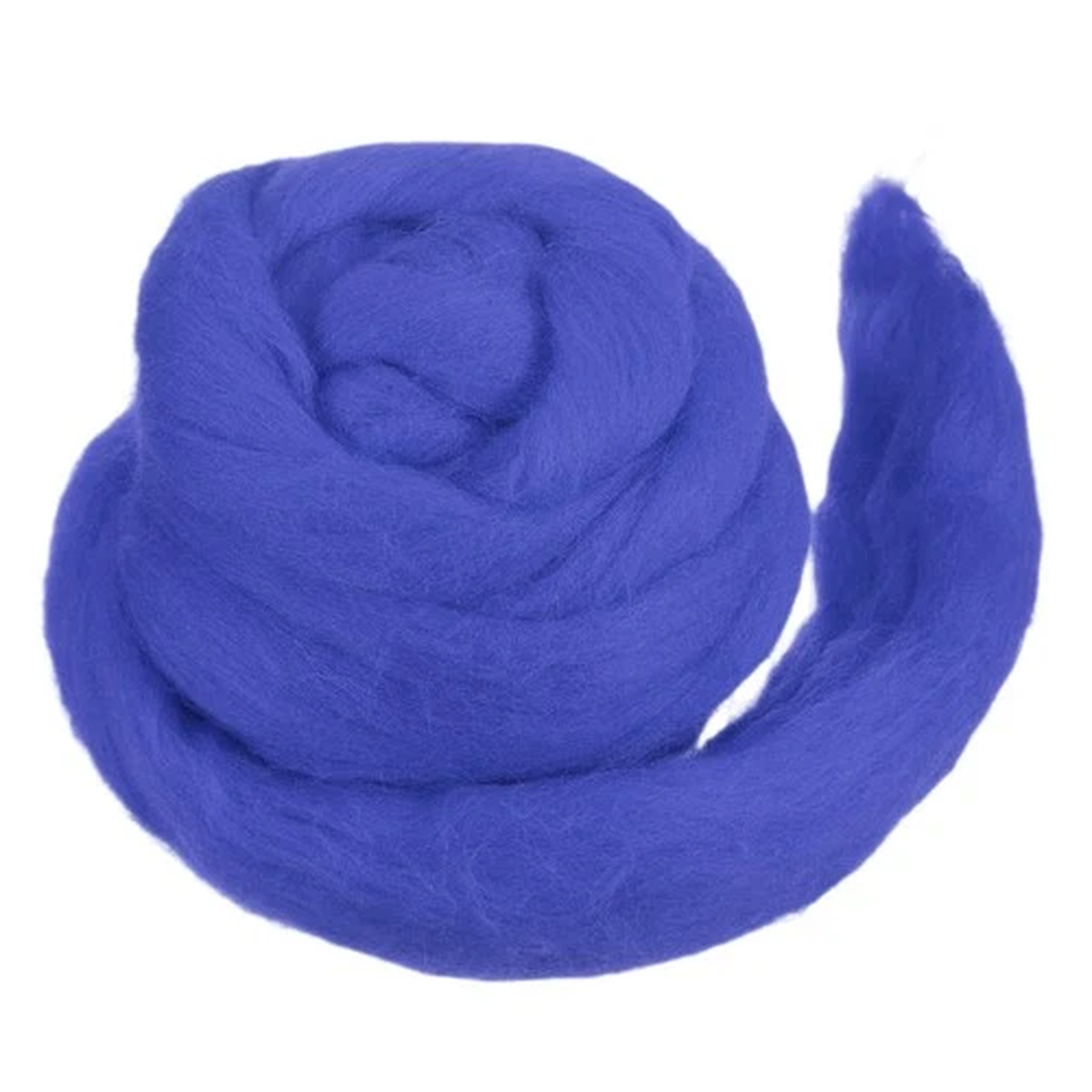Wool Roving Yarn Soft Felting Wool 50g/1.76oz Chunky Roving Yarn Light Sea Blue
