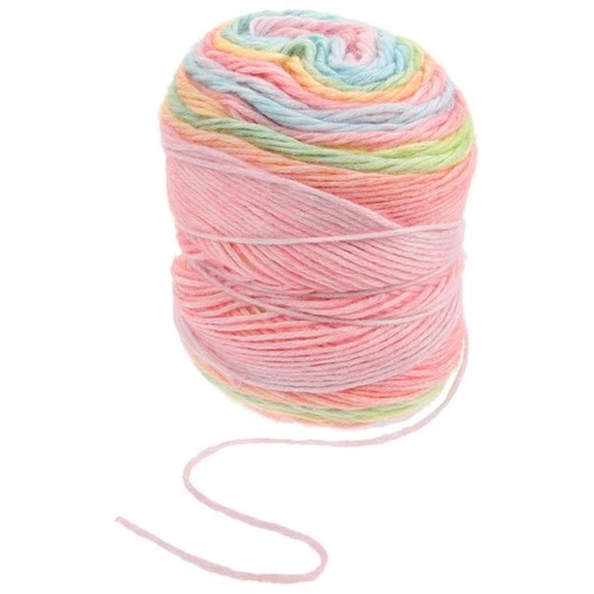 1 Roll of Cotton Woolen Yarn Hand-knitting Colored Yarn Cotton Yarn