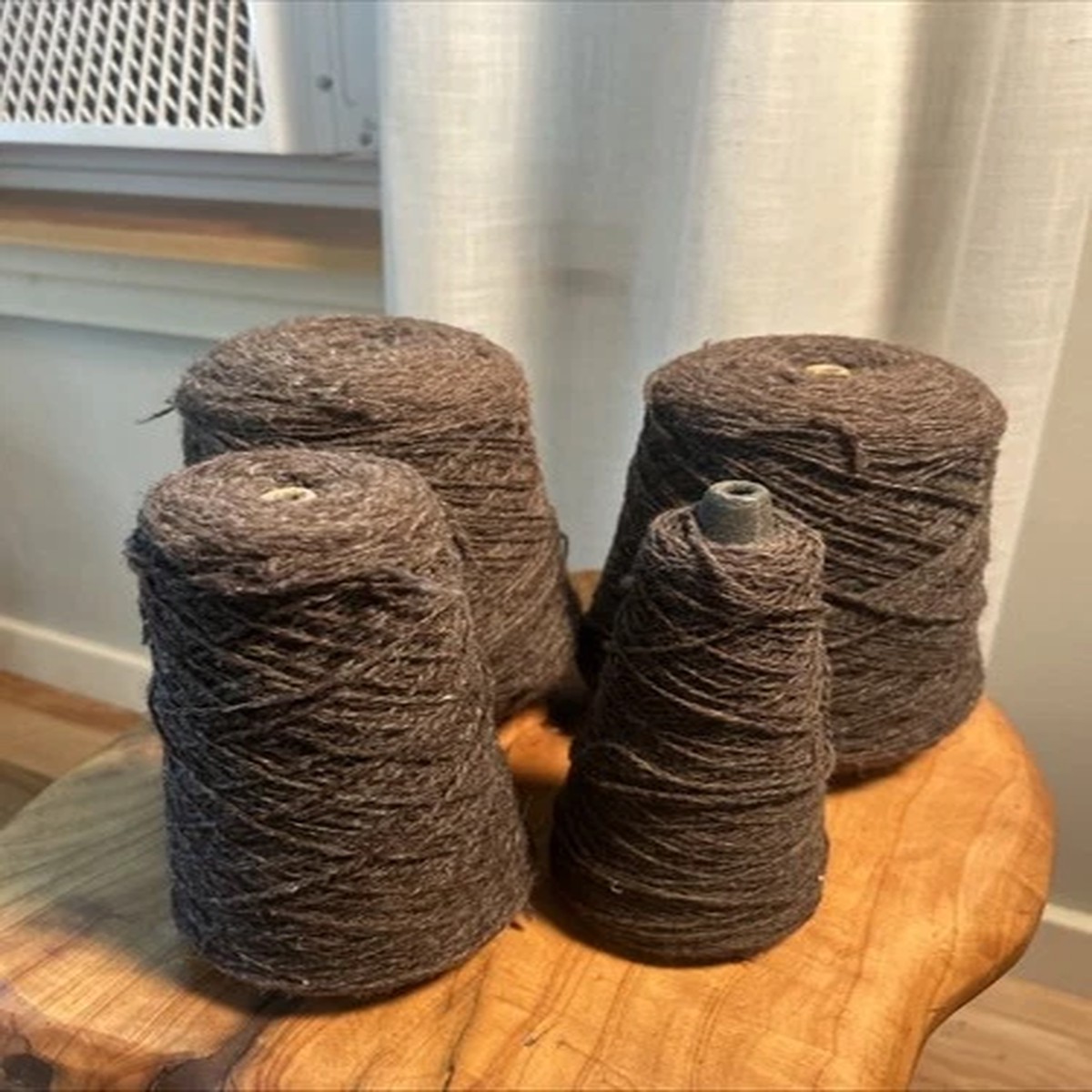 Harrisville Designs New England Shetland Wool Yarn Lot 100% Wool Walnut