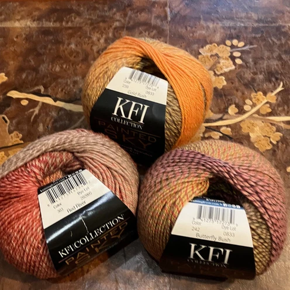 Knitting Fever KFI PAINTED SKY worsted yarn - color choice
