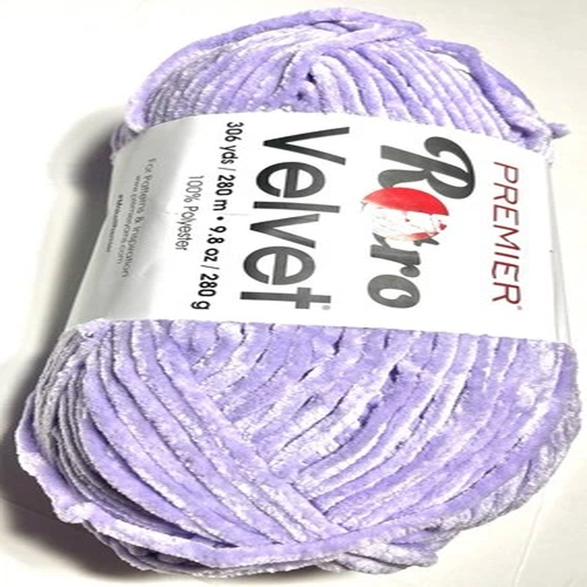 PREMIER YARNS RETRO VELVET 1Pk. LAVENDER . I Combine Ship. See Details.