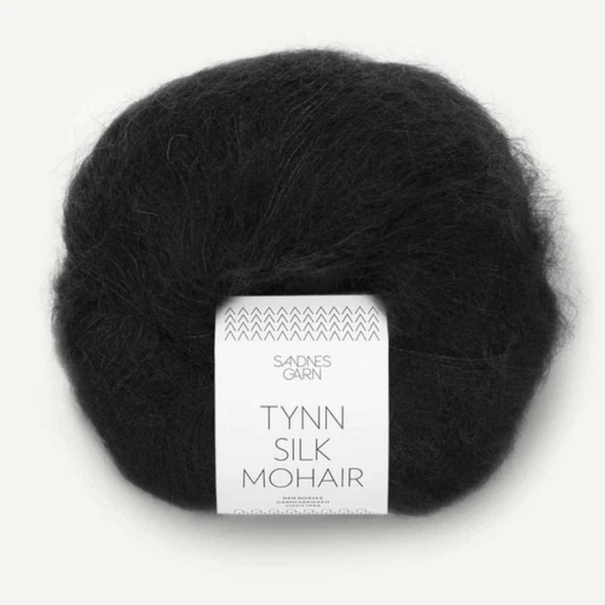 Thin Silk Mohair by SANDNES GARN - BLACK (1099) - 25 g / approx. 212 m Wool