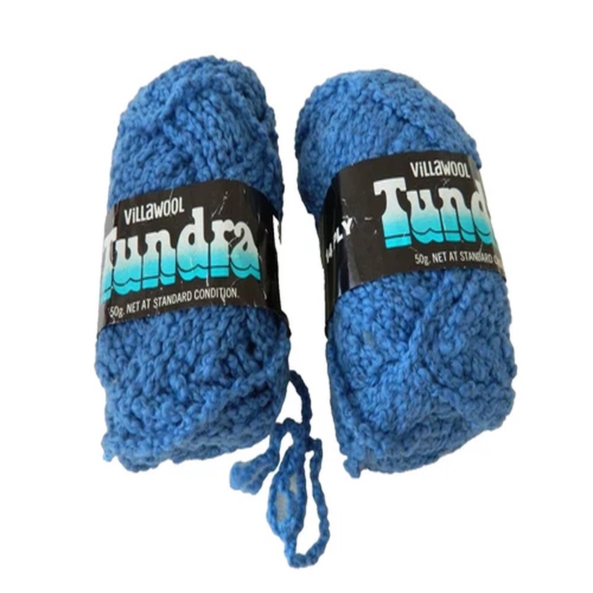 Yarn Villawool TUNDRA Pure New Wool 14ply Blue Boucle Lot Craft Hobby Australia