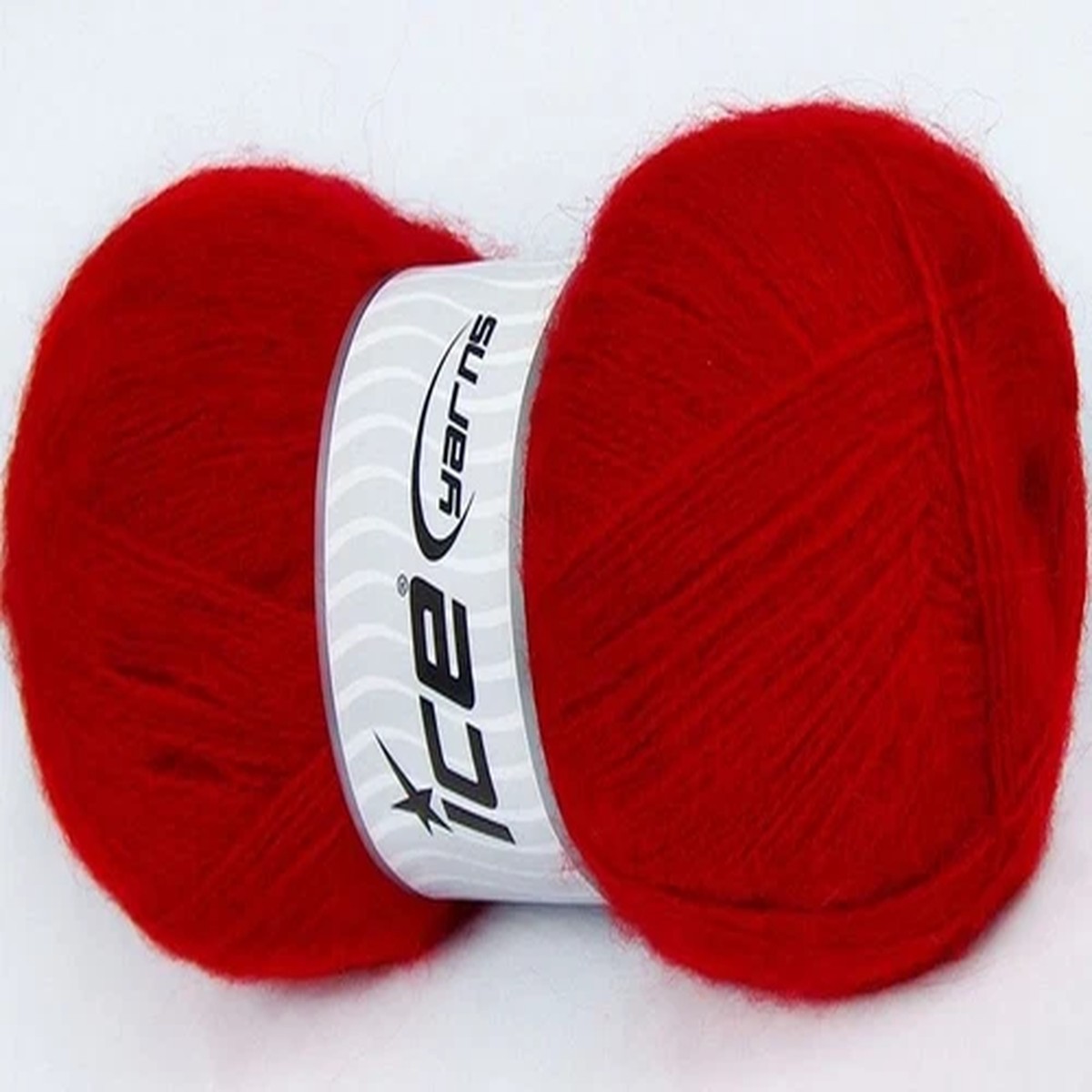 Red Mohair Pastel Yarn 73638 Ice Acrylic Wool Mohair 100gr 546yds Sport Weight