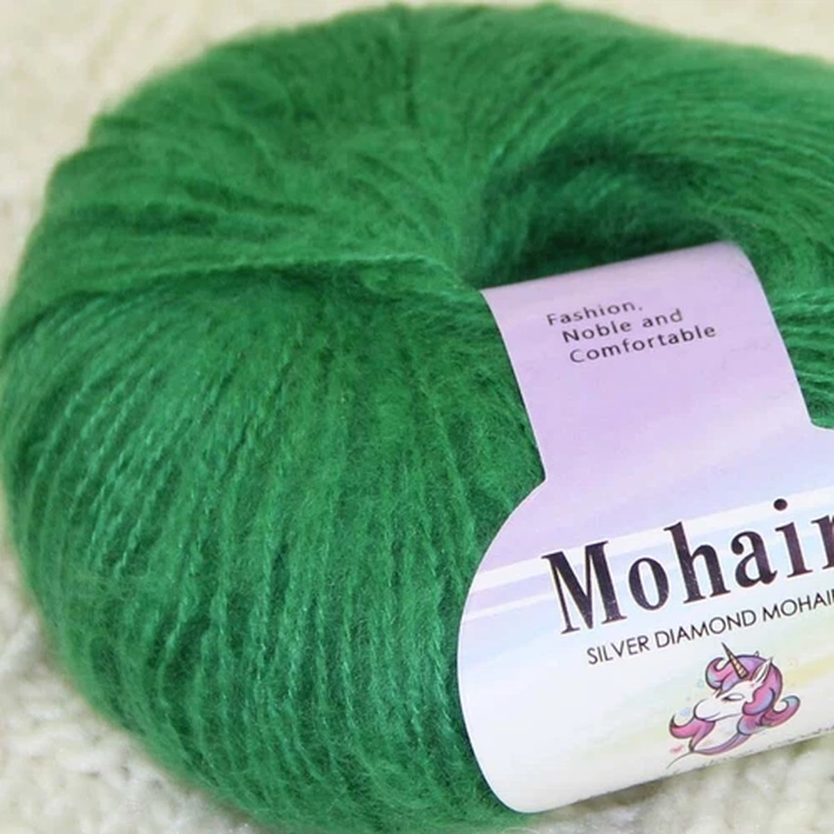 Sale New 1BallsX25gSoft Mohair wool Lace Rug Shawl Sweaters Crochet Yarn 14